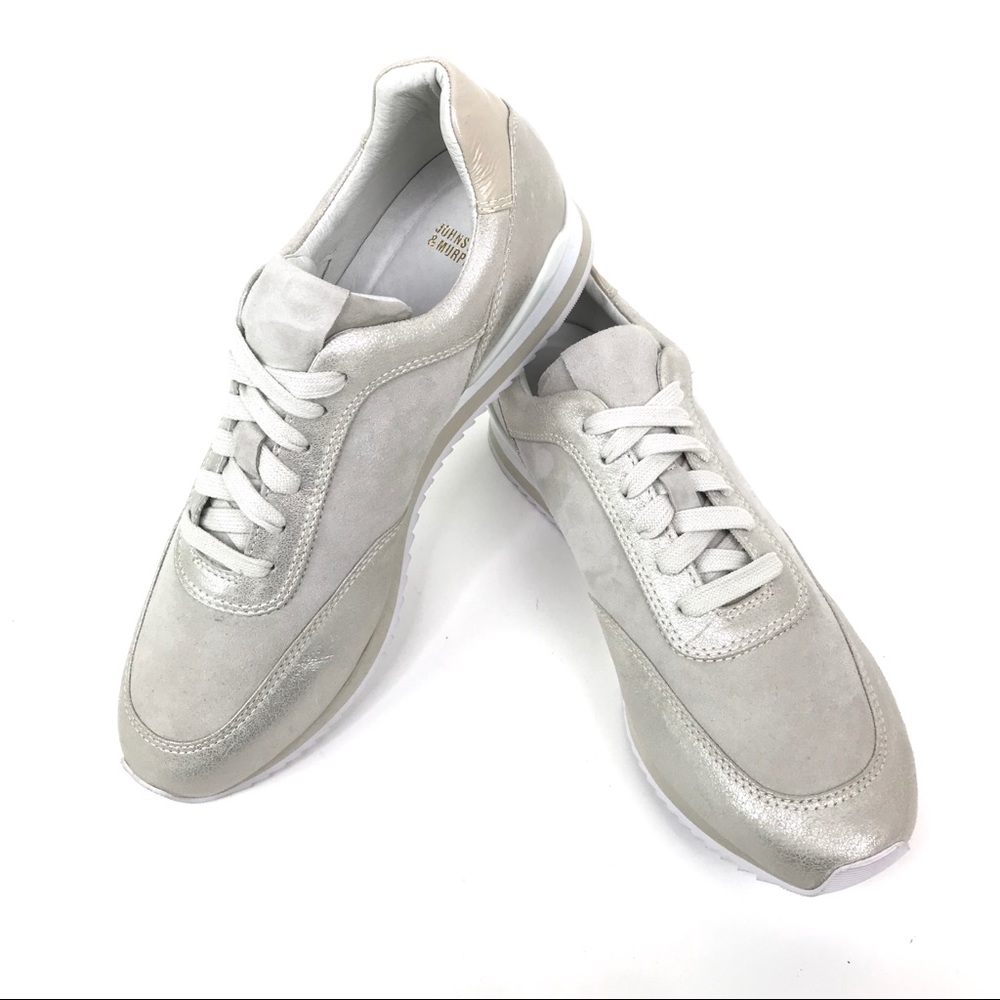 Johnston & Murphy Jules Sneaker Leather Metallic